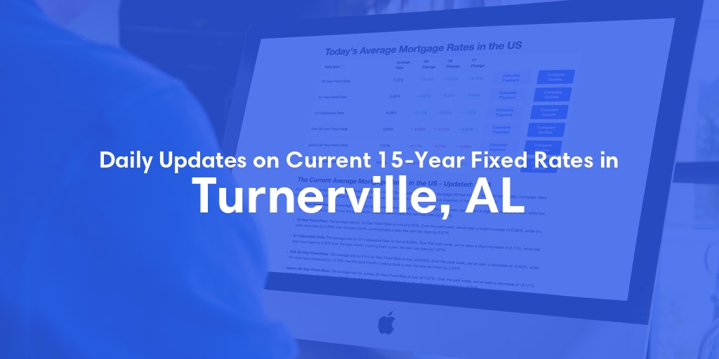 The Current Average 15-Year Fixed Mortgage Rates in Turnerville, AL - Updated: Mon, May 20, 2024