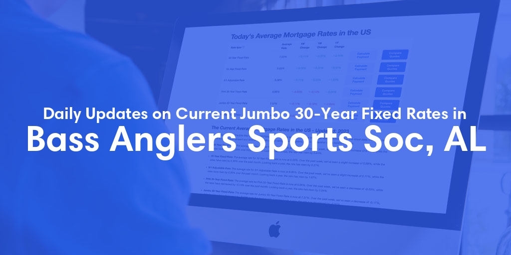 The Current Average Jumbo 30-Year Fixed Mortgage Rates in Bass Anglers Sports Soc, AL - Updated: Sat, May 18, 2024