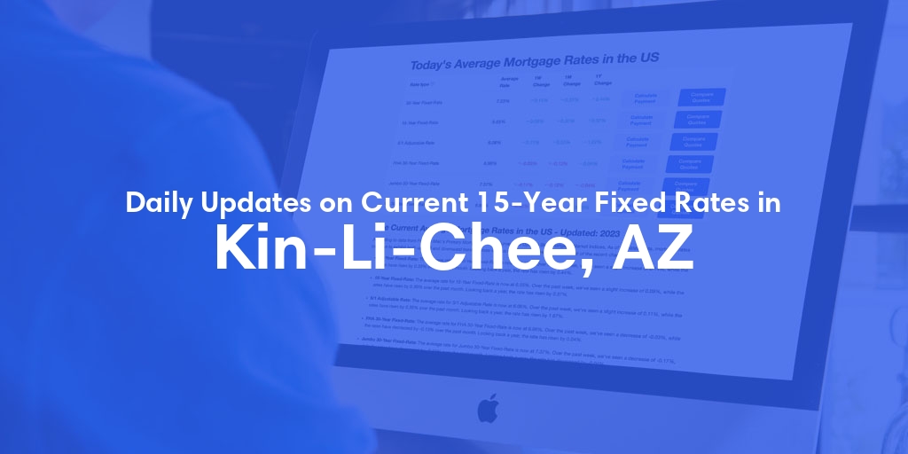 The Current Average 15-Year Fixed Mortgage Rates in Kin-Li-Chee, AZ - Updated: Fri, May 17, 2024