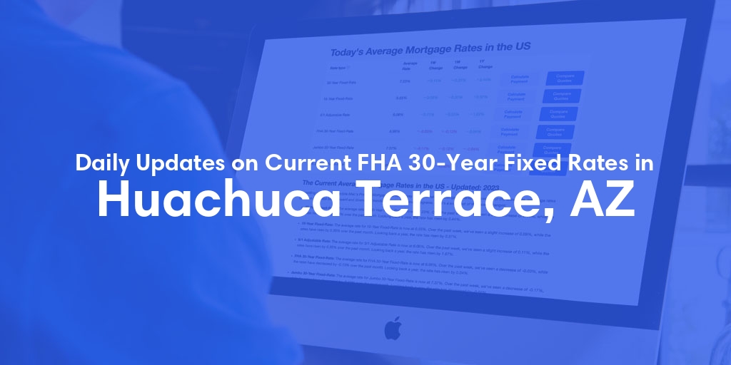 The Current Average FHA 30-Year Fixed Mortgage Rates in Huachuca Terrace, AZ - Updated: Sun, May 19, 2024