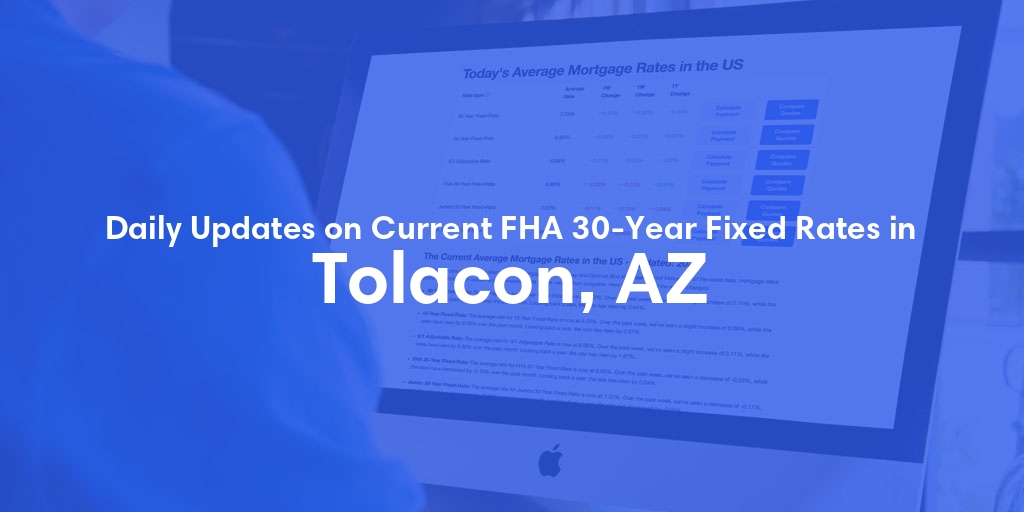 The Current Average FHA 30-Year Fixed Mortgage Rates in Tolacon, AZ - Updated: Fri, May 17, 2024