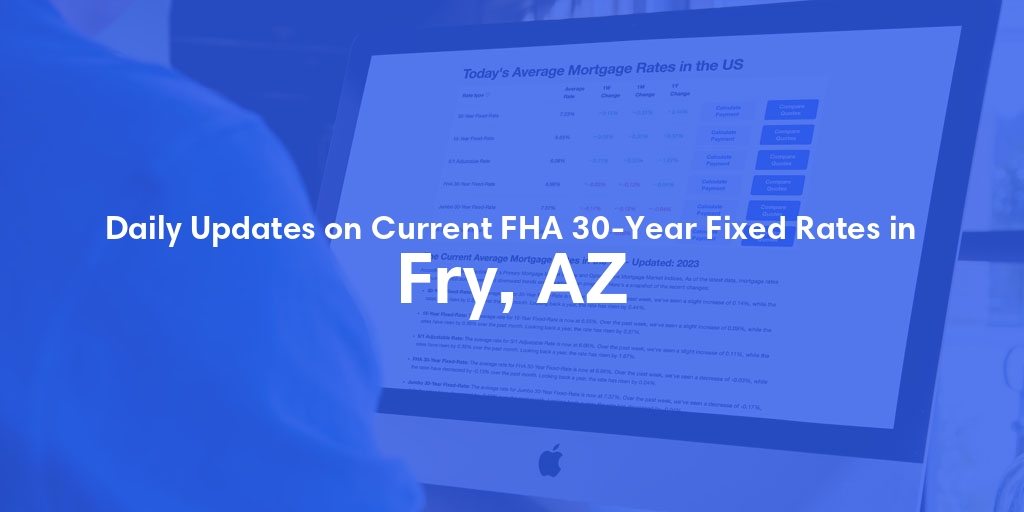 The Current Average FHA 30-Year Fixed Mortgage Rates in Fry, AZ - Updated: Fri, May 17, 2024