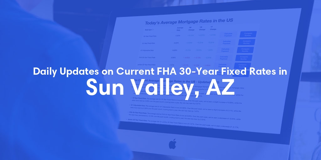 The Current Average FHA 30-Year Fixed Mortgage Rates in Sun Valley, AZ - Updated: Mon, May 13, 2024