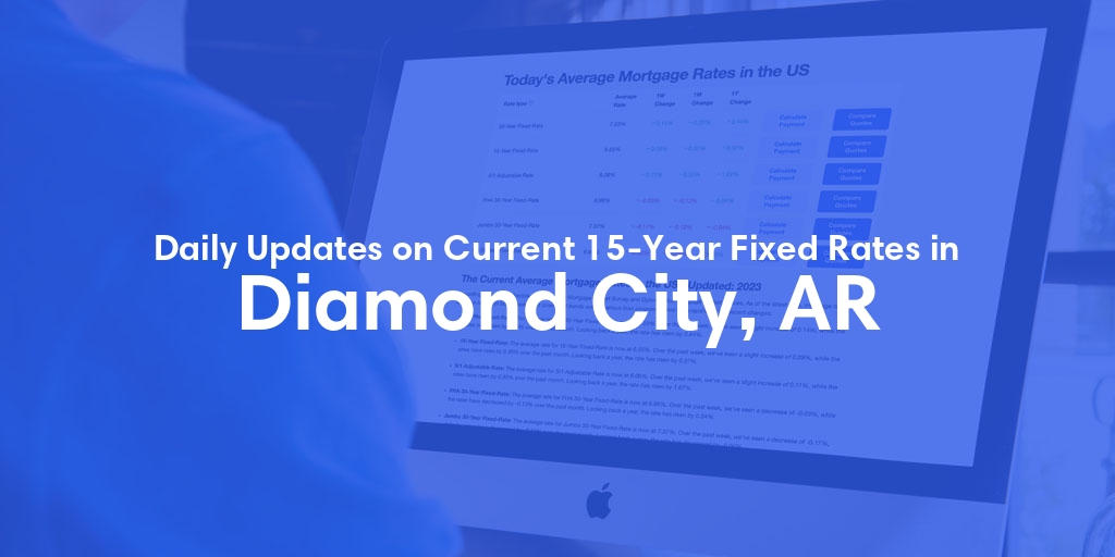 The Current Average 15-Year Fixed Mortgage Rates in Diamond City, AR - Updated: Wed, May 15, 2024