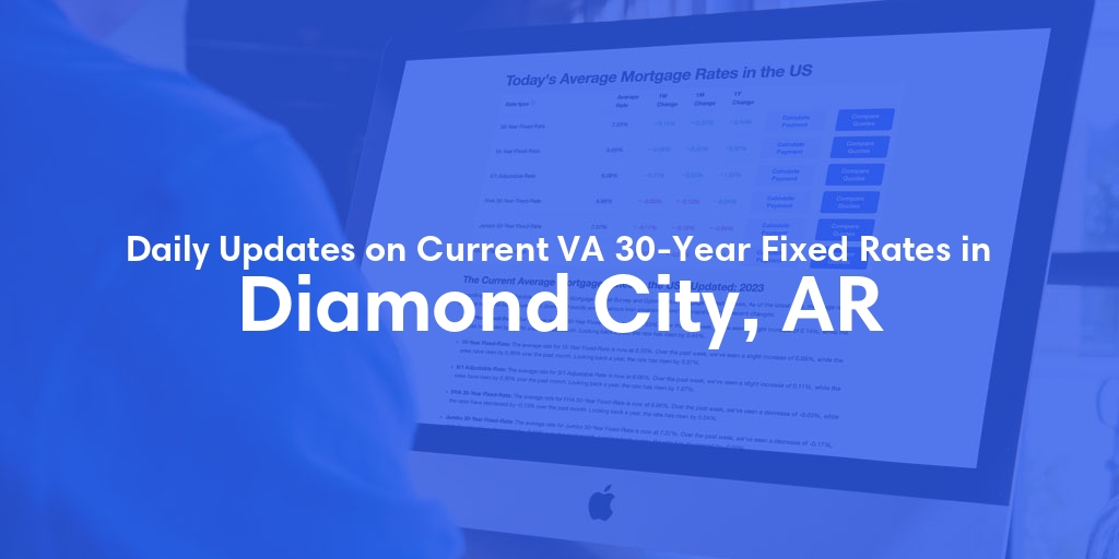 The Current Average VA 30-Year Fixed Mortgage Rates in Diamond City, AR - Updated: Sun, May 5, 2024