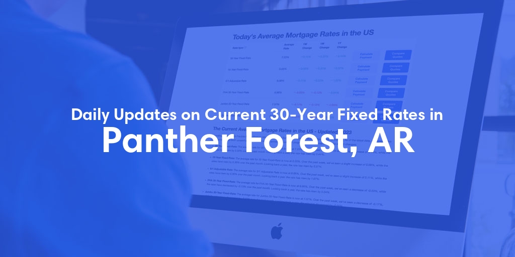 The Current Average 30-Year Fixed Mortgage Rates in Panther Forest, AR - Updated: Thu, May 16, 2024