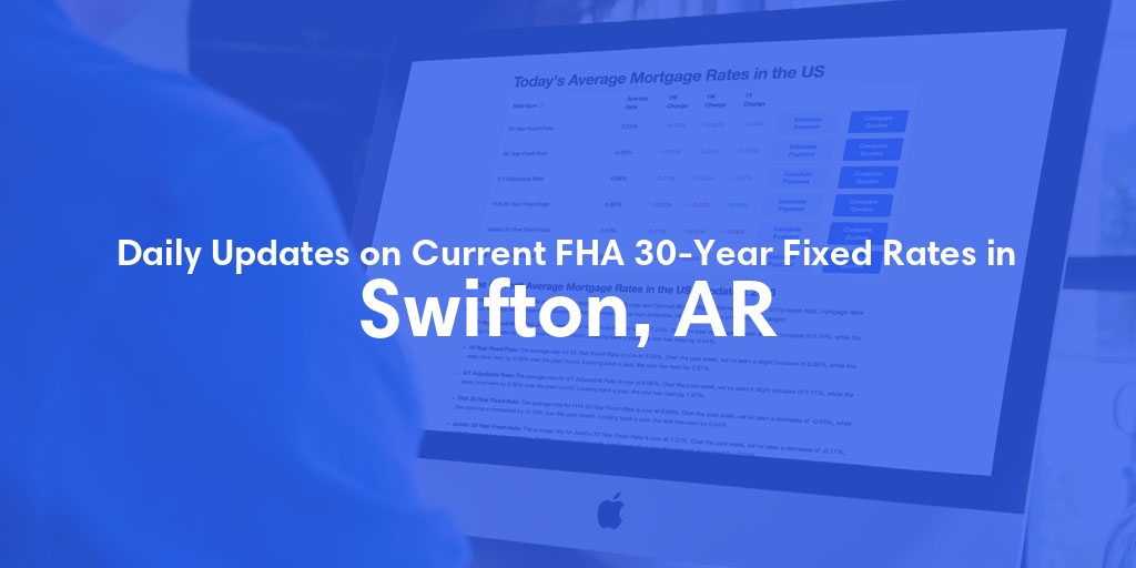 The Current Average FHA 30-Year Fixed Mortgage Rates in Swifton, AR - Updated: Tue, May 14, 2024