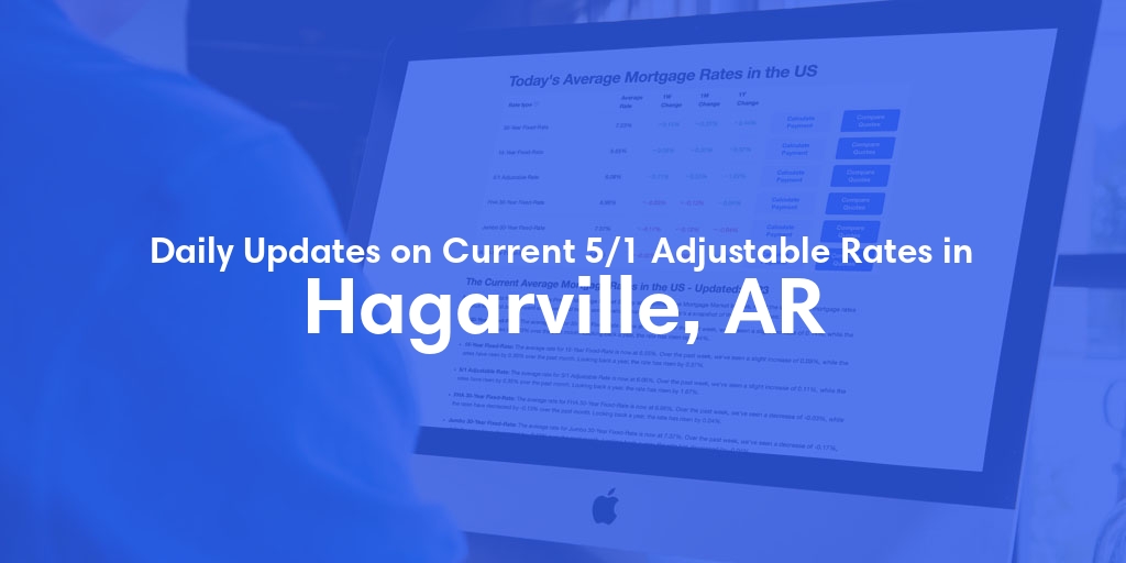 The Current Average 5/1 Adjustable Mortgage Rates in Hagarville, AR - Updated: Sat, May 18, 2024