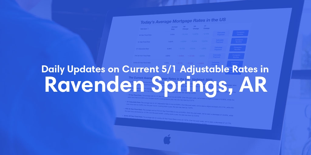 The Current Average 5/1 Adjustable Mortgage Rates in Ravenden Springs, AR - Updated: Tue, May 21, 2024