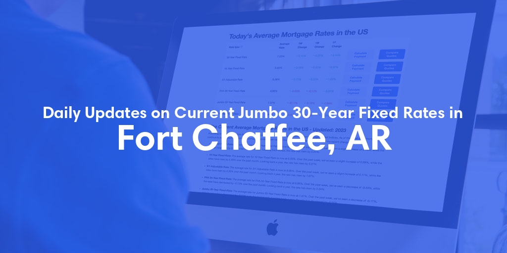 The Current Average Jumbo 30-Year Fixed Mortgage Rates in Fort Chaffee, AR - Updated: Thu, May 16, 2024