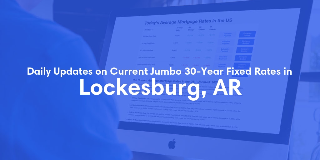 The Current Average Jumbo 30-Year Fixed Mortgage Rates in Lockesburg, AR - Updated: Sat, May 18, 2024
