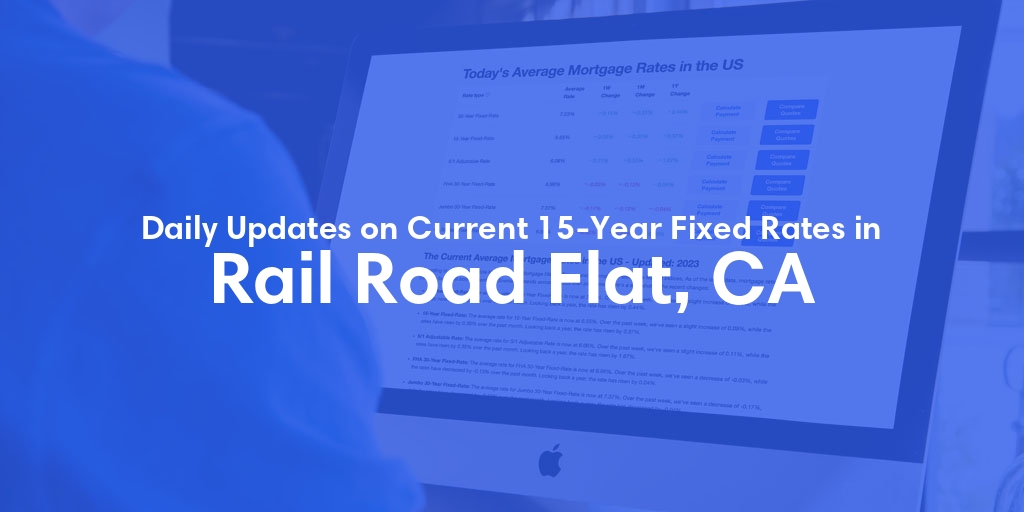 The Current Average 15-Year Fixed Mortgage Rates in Rail Road Flat, CA - Updated: Thu, May 16, 2024