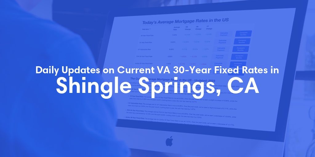 The Current Average VA 30-Year Fixed Mortgage Rates in Shingle Springs, CA - Updated: Thu, May 16, 2024