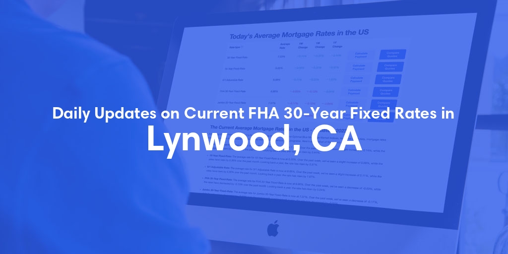 The Current Average FHA 30-Year Fixed Mortgage Rates in Lynwood, CA - Updated: Thu, May 9, 2024