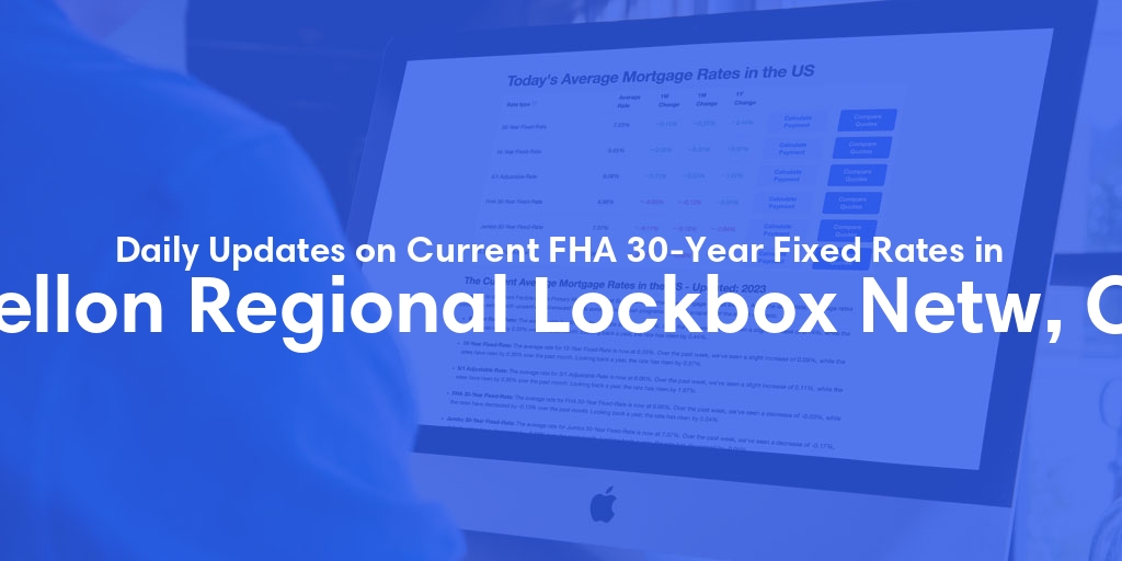 The Current Average FHA 30-Year Fixed Mortgage Rates in Mellon Regional Lockbox Netw, CA - Updated: Thu, May 9, 2024