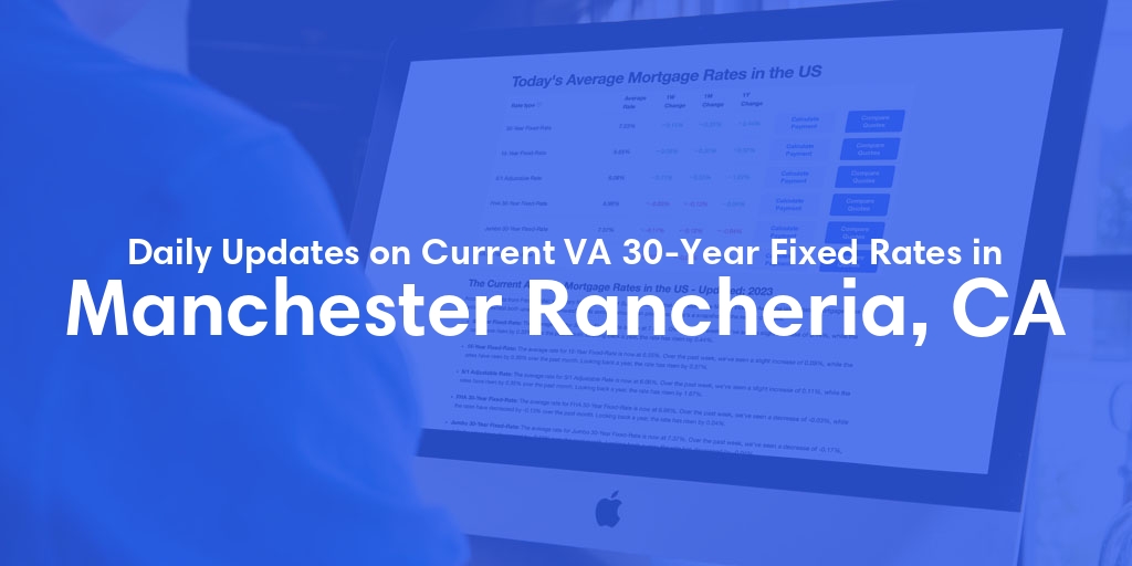The Current Average VA 30-Year Fixed Mortgage Rates in Manchester Rancheria, CA - Updated: Thu, May 2, 2024