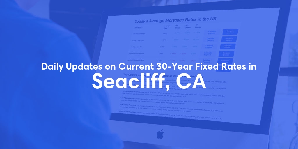 The Current Average 30-Year Fixed Mortgage Rates in Seacliff, CA - Updated: Sun, May 26, 2024