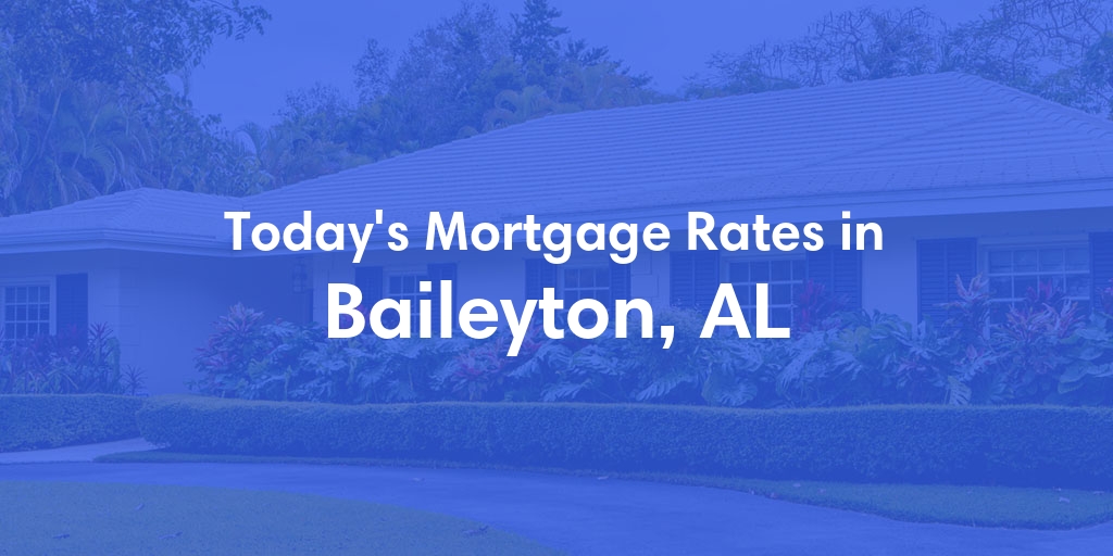 The Current Average Refinance Rates in Baileyton, AL - Updated: Sun, May 19, 2024