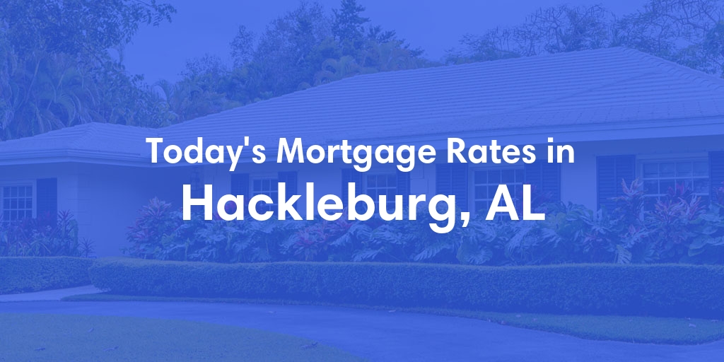The Current Average Refinance Rates in Hackleburg, AL - Updated: Sun, May 19, 2024