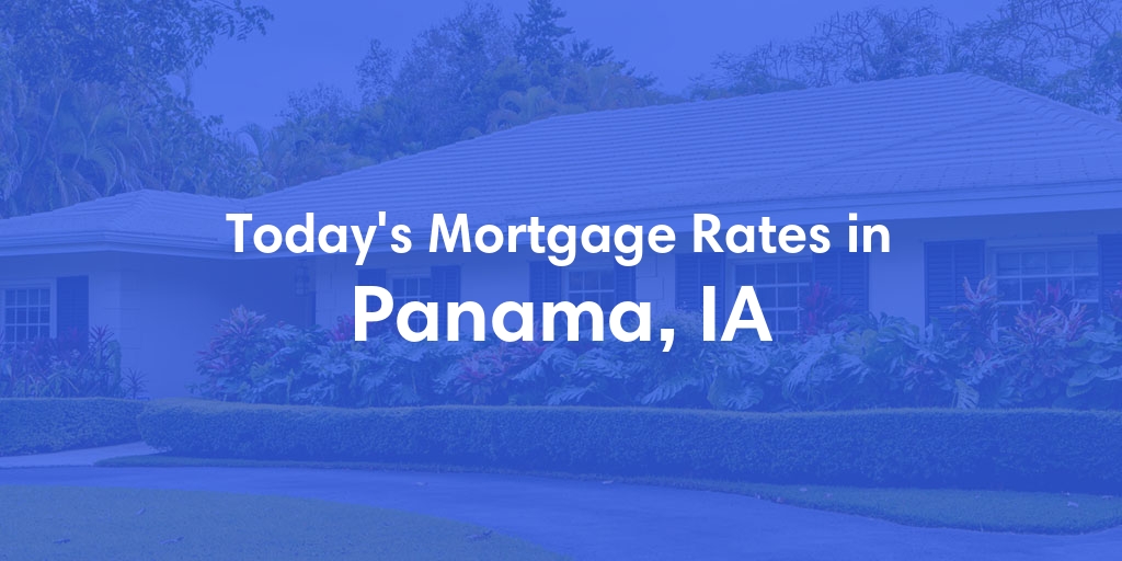 The Current Average Refinance Rates in Panama, IA - Updated: Sat, Jun 1, 2024