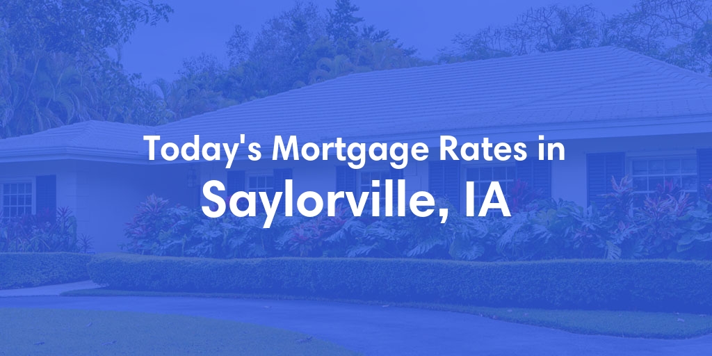 The Current Average Refinance Rates in Saylorville, IA - Updated: Mon, May 20, 2024