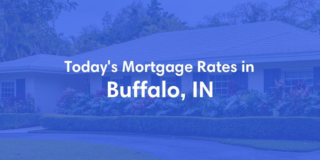 The Current Average Refinance Rates in Buffalo, IN - Updated: Mon, May 20, 2024