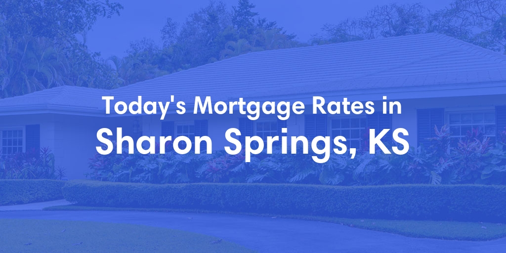 The Current Average Refinance Rates in Sharon Springs, KS - Updated: Sun, May 19, 2024