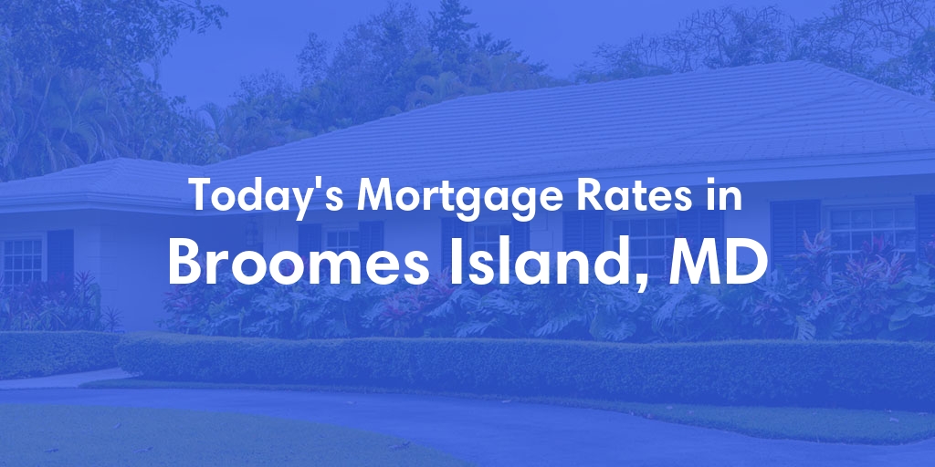 The Current Average Refinance Rates in Broomes Island, MD - Updated: Tue, Jun 11, 2024