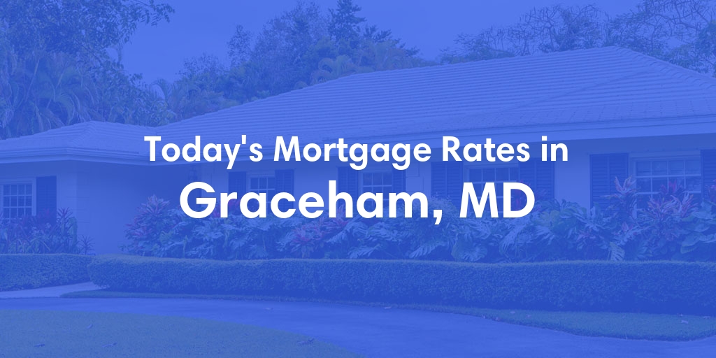 The Current Average Mortgage Rates in Graceham, MD - Updated: Mon, May 6, 2024