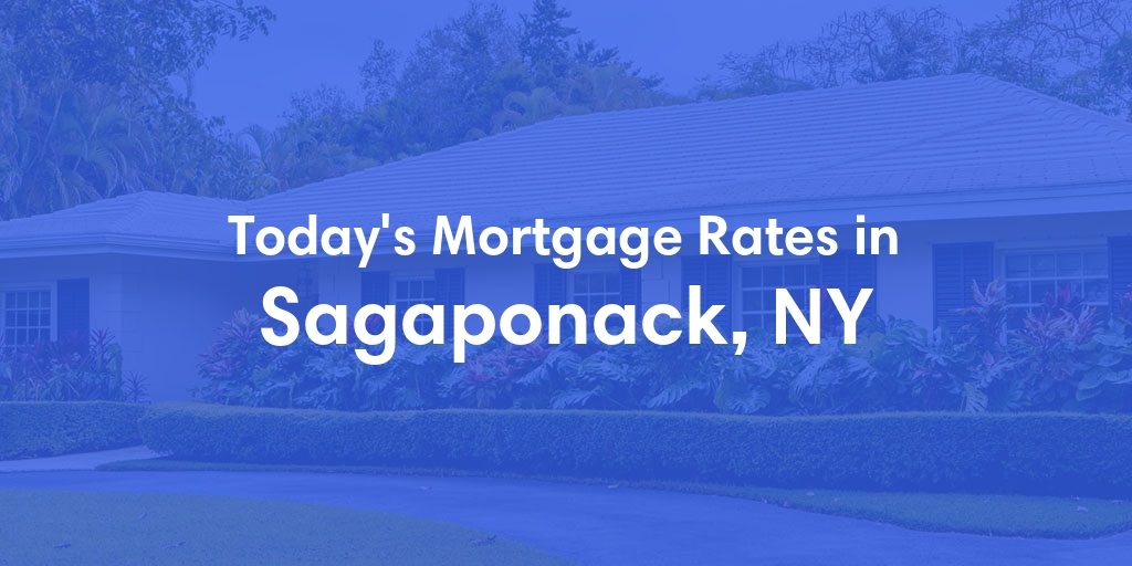 The Current Average Refinance Rates in Sagaponack, NY - Updated: Fri, Jun 7, 2024