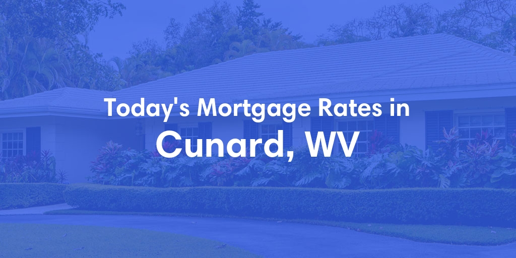 The Current Average Refinance Rates in Cunard, WV - Updated: Mon, May 20, 2024