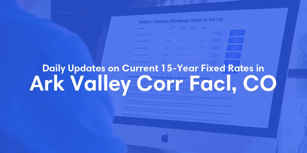 The Current Average 15-Year Fixed Mortgage Rates in Ark Valley Corr Facl, CO - Updated: Fri, May 17, 2024
