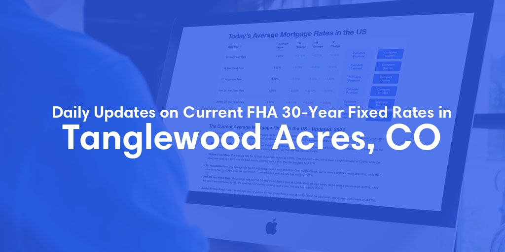 The Current Average FHA 30-Year Fixed Mortgage Rates in Tanglewood Acres, CO - Updated: Tue, May 21, 2024