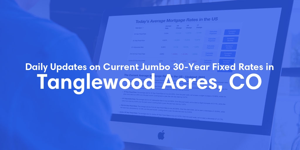 The Current Average Jumbo 30-Year Fixed Mortgage Rates in Tanglewood Acres, CO - Updated: Fri, May 17, 2024