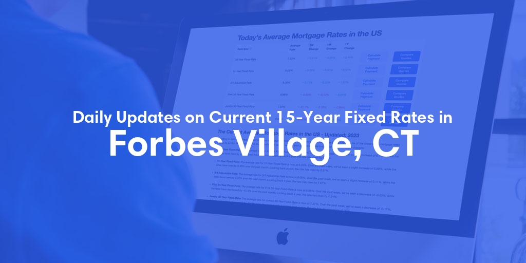 The Current Average 15-Year Fixed Mortgage Rates in Forbes Village, CT - Updated: Sat, May 18, 2024
