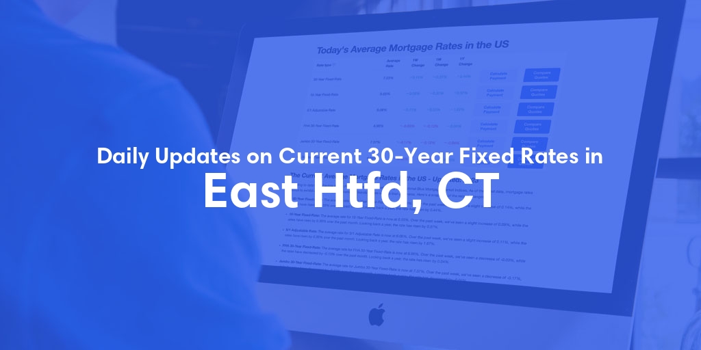 The Current Average 30-Year Fixed Mortgage Rates in East Htfd, CT - Updated: Sat, May 18, 2024