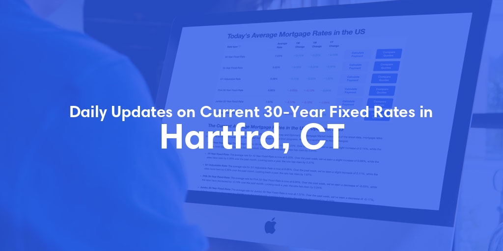 The Current Average 30-Year Fixed Mortgage Rates in Hartfrd, CT - Updated: Sun, May 19, 2024