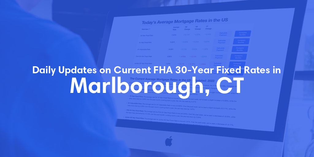 The Current Average FHA 30-Year Fixed Mortgage Rates in Marlborough, CT - Updated: Sun, May 19, 2024