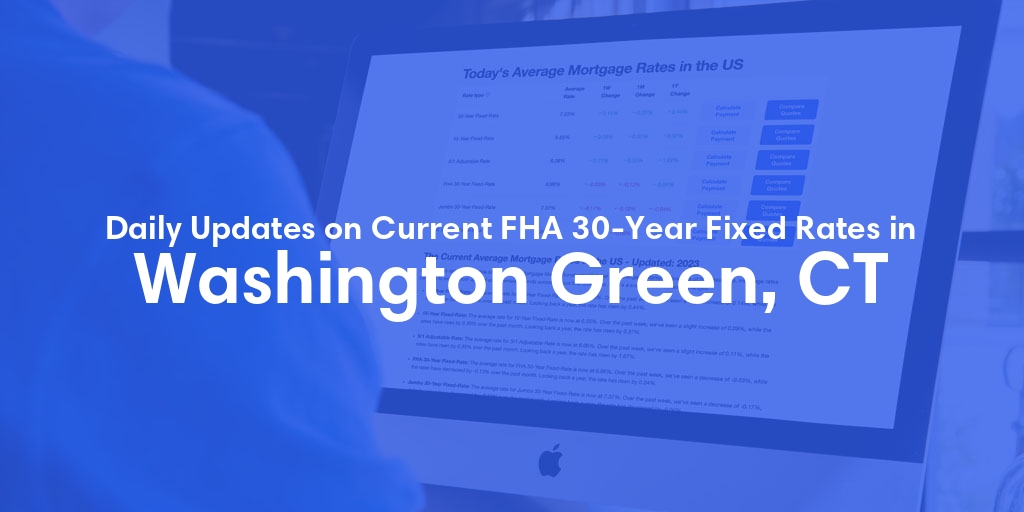 The Current Average FHA 30-Year Fixed Mortgage Rates in Washington Green, CT - Updated: Fri, May 17, 2024
