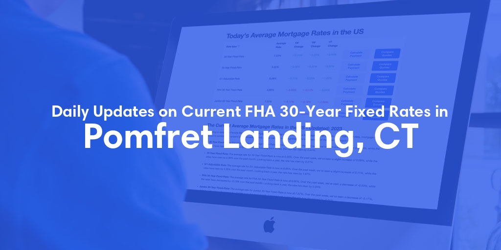 The Current Average FHA 30-Year Fixed Mortgage Rates in Pomfret Landing, CT - Updated: Wed, May 15, 2024