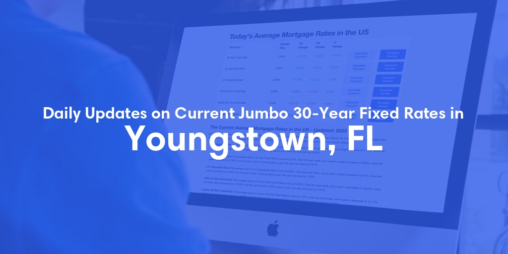 The Current Average Jumbo 30-Year Fixed Mortgage Rates in Youngstown, FL - Updated: Wed, May 15, 2024
