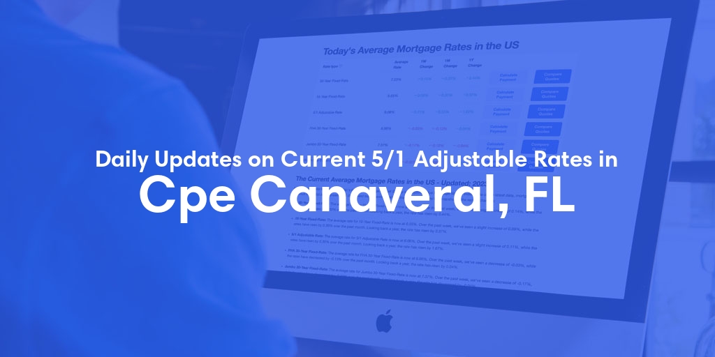 The Current Average 5/1 Adjustable Mortgage Rates in Cpe Canaveral, FL - Updated: Sat, May 18, 2024