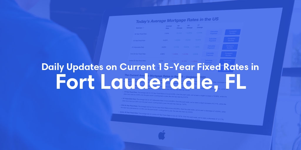 The Current Average 15-Year Fixed Mortgage Rates in Fort Lauderdale, FL - Updated: Thu, May 16, 2024