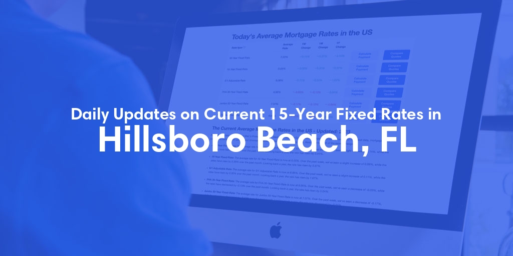 The Current Average 15-Year Fixed Mortgage Rates in Hillsboro Beach, FL - Updated: Wed, May 15, 2024