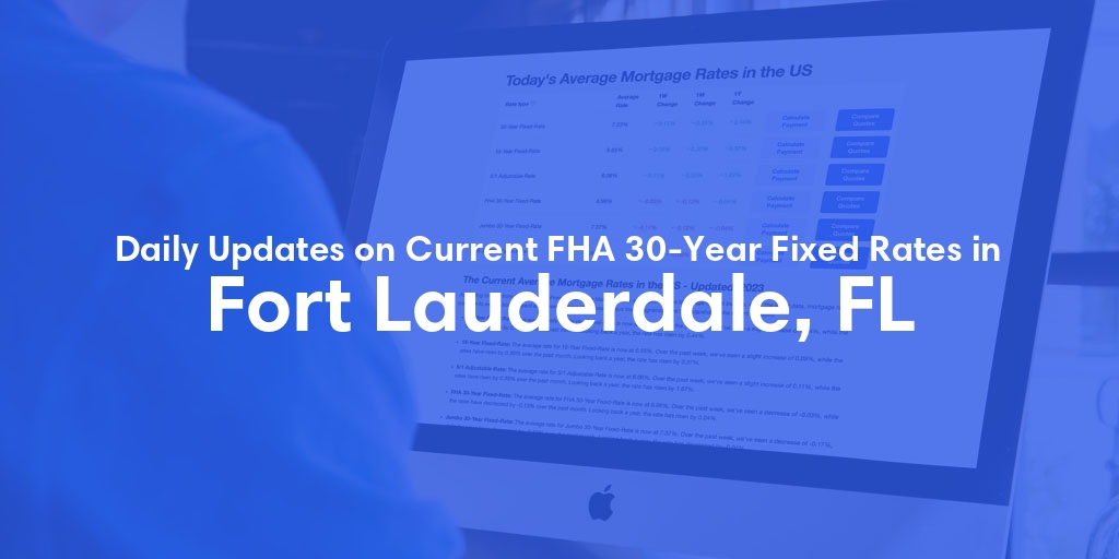 The Current Average FHA 30-Year Fixed Mortgage Rates in Fort Lauderdale, FL - Updated: Thu, May 16, 2024