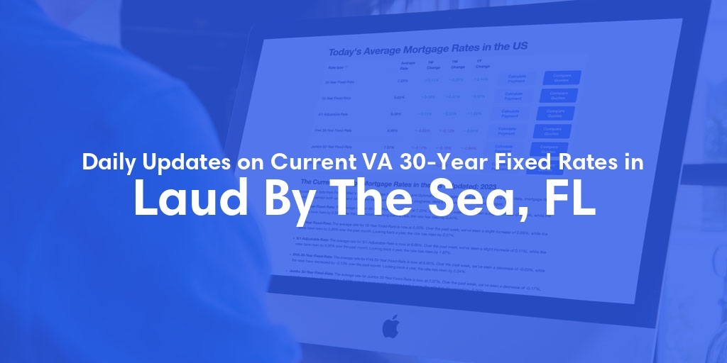 The Current Average VA 30-Year Fixed Mortgage Rates in Laud By The Sea, FL - Updated: Sat, May 4, 2024