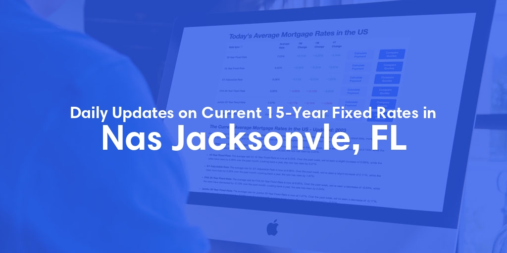 The Current Average 15-Year Fixed Mortgage Rates in Nas Jacksonvle, FL - Updated: Sat, May 11, 2024