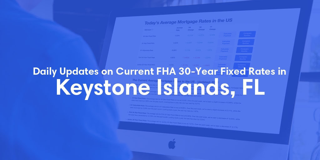 The Current Average FHA 30-Year Fixed Mortgage Rates in Keystone Islands, FL - Updated: Mon, May 13, 2024