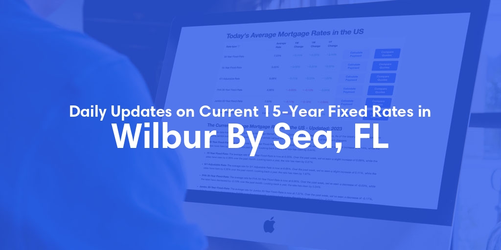 The Current Average 15-Year Fixed Mortgage Rates in Wilbur By Sea, FL - Updated: Thu, May 16, 2024