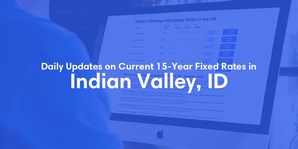 The Current Average 15-Year Fixed Mortgage Rates in Indian Valley, ID - Updated: Wed, May 15, 2024